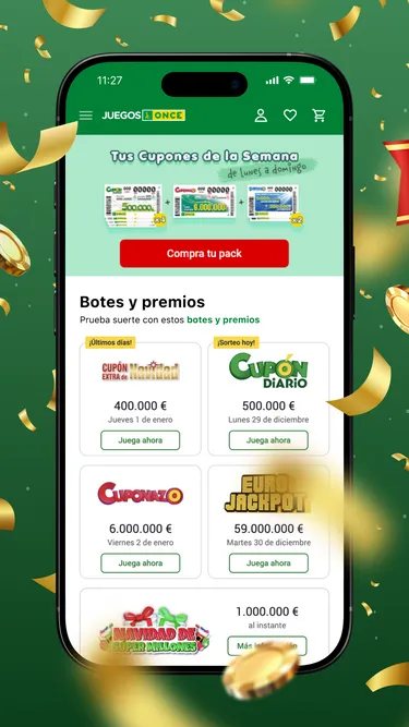 JuegosONCE: Lotería de la ONCE Screenshot